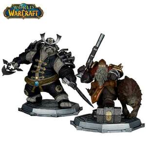 Akčná figúrka Dwarf Hunter: Beast Master & Pandaren: Monk (Gold Label) (World of Warcraft) 15 cm kép