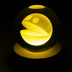 PAC-MAN lampa v kryštálovej guli kép