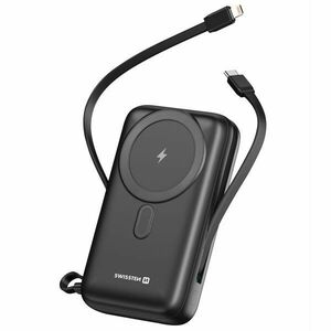 SWISSTEN Powebanka 20000 mAh PD 20 W s integrovaným USB-C a Lightning káblom (kompatibilné s MagSafe) kép