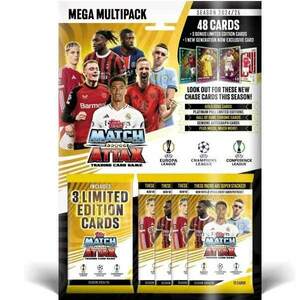 Futbalové karty Topps Match Attax TCG 2024/25 UCC Mega Multipack kép