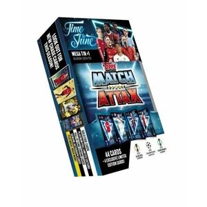 Futbalové karty Topps Match Attax TCG 2024/25 UCC Mega Tin 1 modrá kép