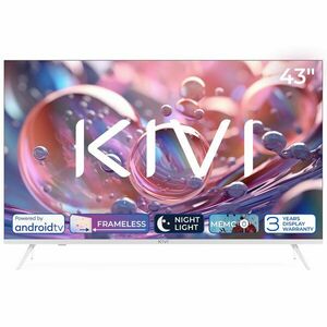 KIVI TV 43U760QW, 43" (108 cm), HD LED TV, AndroidTV, biely kép