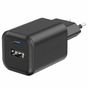 SWWISTEN sieťový adaptér GaN 1x USB-C 45 W PD + 1x USB-A 18 W QC, čierny kép