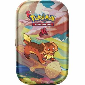 Kartová hra Pokémon TCG: Vibrant Paldea Mini Tin Dachsbun & Oricorio (Pokémon) kép