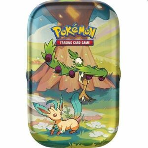 Kartová hra Pokémon TCG: Vibrant Paldea Mini Tin Leafeon & Arboliva (Pokémon) kép