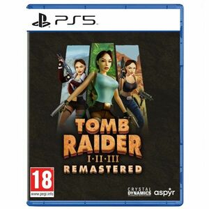 Tomb Raider I-III Remastered Starring Lara Croft CZ - PS5 kép