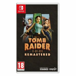 Tomb Raider I-III Remastered Starring Lara Croft CZ - Switch kép