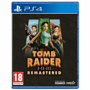 Tomb Raider I-III Remastered Starring Lara Croft CZ - PS4 kép