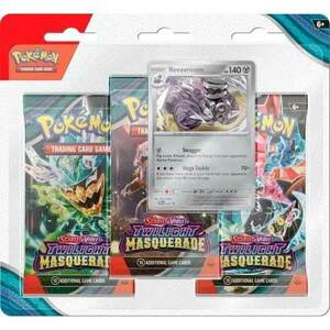 Kartová hra Pokémon TCG: Twilight Masquerade 3 Blister Revavroom (Pokémon) kép