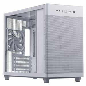 ASUS case AP201 PRIME Mesh Tempered glass, Mini Tower, biela kép