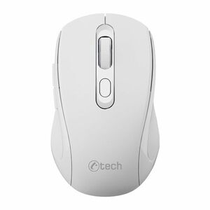 Bezdrôtová myš C-Tech WLM-12, duálny mód, BT5.0, USB, 1600 DPI, biela kép