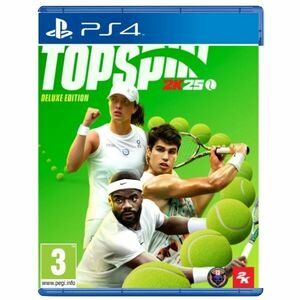 Top Spin 2K25 CZ (Deluxe Edition) - PS4 kép