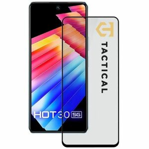 Tactical Ochranné sklo Shield 5D pre Infinix Hot 30 5G, čierne kép