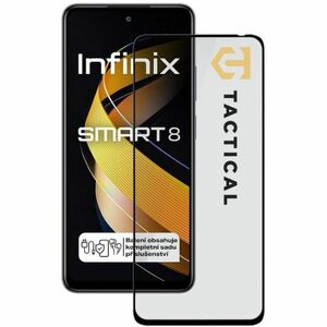 Tactical Ochranné sklo Shield 5D pre Infinix Smart 8, čierne kép