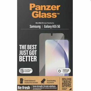 Ochranné sklo PanzerGlass Re: fresh UWF s aplikátorom pre Samsung Galaxy A55 5G, čierne kép