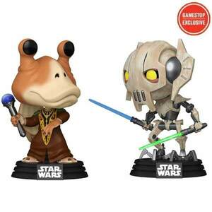 POP! Clone Wars: Jar Jar Binks VS General Grievous (Star Wars) Gamestop Edition kép