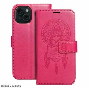 Knižkové puzdro MEZZO Book dreamcatcher pre Samsung Galaxy A25 5G, magenta kép