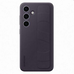 Zadný kryt Silicone Grip Cover pre Samsung Galaxy S24, tmavofialová kép