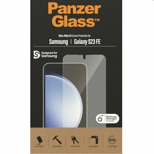 Ochranné sklo PanzerGlass UWF AB pre Samsung Galaxy S23 FE, čierna kép