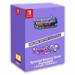 Neptunia Game Maker R: Evolution + Neptunia: Sisters VS Sisters (Day One Edition Dual Pack Plus) - Switch kép