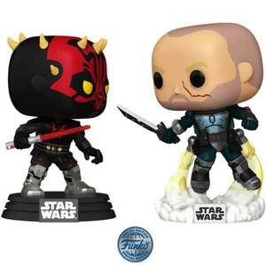 POP! Clone Wars Duels Darth Maul vs Pre Vizsla (Star Wars) Special Edition kép