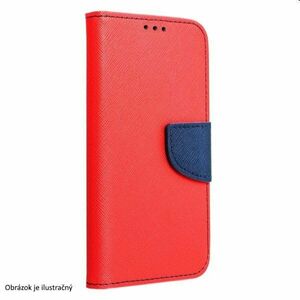 Knižkové puzdro FANCY Book pre Xiaomi Redmi Note 12 Pro 5G, červená/modrá kép