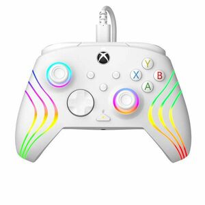 Káblový ovládač PDP pre Xbox Series, Afterglow WAVE white kép