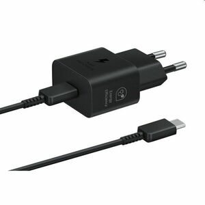 Rýchlonabíjačka Samsung 25 W s USB-C káblom, čierna kép