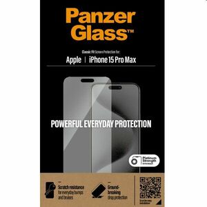 Ochranné sklo PanzerGlass pre Apple iPhone 15 Pro Max kép