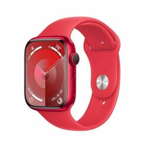 Apple Watch Series 9 GPS 45mm (PRODUCT) červená , hliníkové puzdro so športovým remienkom (PRODUCT) červená - S/M kép