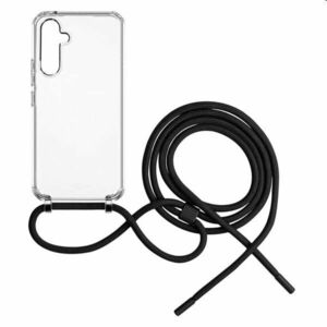 Zadný kryt FIXED Pure Neck so šnúrkou na krk pre Samsung Galaxy A54 5G, čierna kép