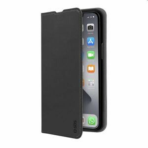 Knižkové puzdro SBS Book Wallet Lite pre Apple iPhone 14 Pro, čierna kép