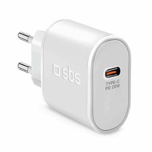 SBS Cestovný adaptér 1 x USB-C, PD 20 W, biela kép