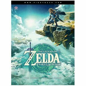 Sprievodca hrou The Legend of Zelda: Tears of the Kingdom, paperback, ENG kép