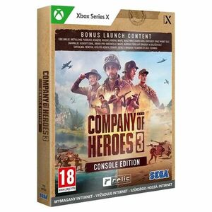 Company of Heroes 3 CZ (Console Launch Edition) - XBOX Series X kép