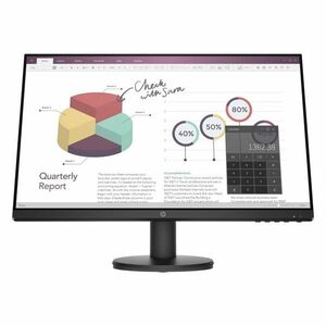 Monitor HP P24v G4 23, 8" IPS FHD 1920x1080 16: 9 80Hz 1000: 1 250cd 5ms VGA/HDMI, čierny kép