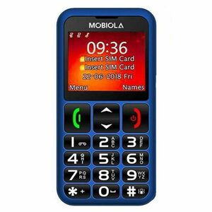 Mobiola MB700, Dual SIM, modrá kép