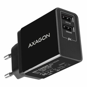 AXAGON ACU-DS16 sieťový adaptér, 2x 5 V-2, 2 A + 1 A, 16 W, čierny kép