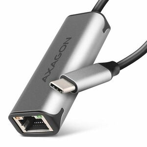 AXAGON ADE-25RC Type-C USB3.2 Gen 1 - 2.5 gigabitový Ethernet 10/100/1000/2500 adaptér, titánová sivá kép