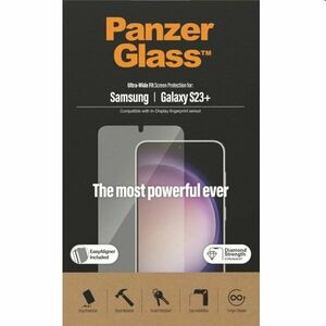 Ochranné sklo PanzerGlass UWF AB pre Samsung Galaxy S23 Plus, čierna kép