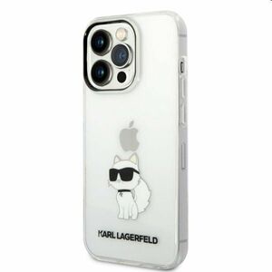 Zadný kryt Karl Lagerfeld IML Choupette NFT pre Apple iPhone 14 Pro Max, transparentná kép