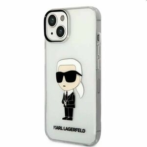 Zadný kryt Karl Lagerfeld IML Ikonik NFT pre Apple iPhone 14 Plus, transparentná kép