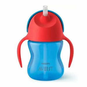 Philips Avent Hrnček 200 ml Bendy s ohybnou slamkou chlapec kép