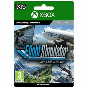 Microsoft Flight Simulator 40th Anniversary (Deluxe Edition) - XBOX X|S digital kép