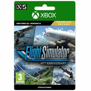 Microsoft Flight Simulator 40th Anniversary (Premium Deluxe Edition) - XBOX X|S digital kép