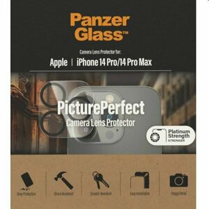 PanzerGlass ochranný kryt objektívu fotoaparátu pre Apple iPhone 14 Pro, 14 Pro Max kép