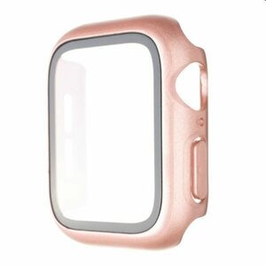 FIXED Pure Plus ochranné puzdro s temperovaným sklom pre Apple Watch 41 mm, ružová kép