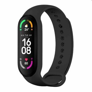 FIXED Silikónový remienok pre Xiaomi Band 7/ Mi Band 6/ Mi Band 5, čierna kép