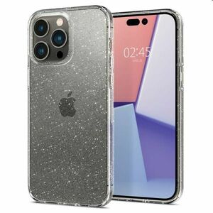 Zadný kryt Zadný kryt Spigen Liquid Crystal Glitter pre Apple iPhone 14 Pro, crystal quartz kép