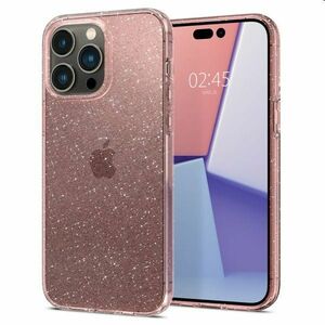 Zadný kryt Zadný kryt Spigen Liquid Crystal Glitter pre Apple iPhone 14 Pro, ružová kép